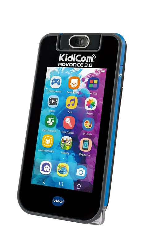 VTech Kidicom Advance 3.0 (Blue), Learning Toy & Safe Communication Device for Children Featuring e-Books, Camera, Children-Friendly Apps, Games and More, Suitable for Boys & Girls 4, 5, 6, 7 +