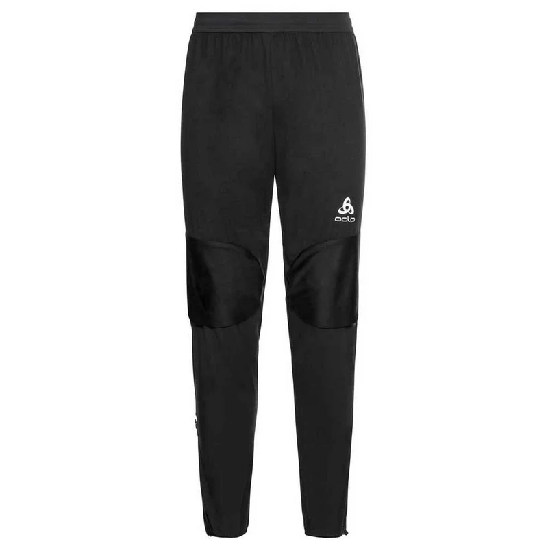 Odlo Men's Running Trousers Regular Length Zeroweight Warm Black