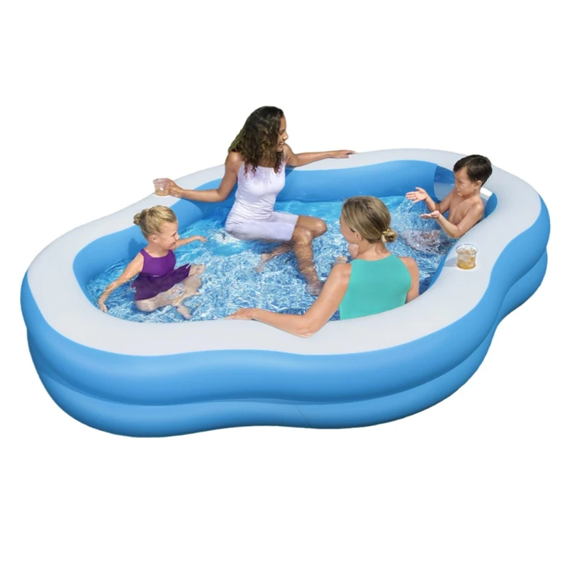 Bestway Splashview Planschbecken 270 x 198 x 51 cm - Image 1