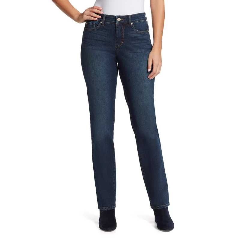 Bandolino Women's Plus Size Mandie Signature Fit High Rise Straight Jean, Wenonah, 16 - Image 1