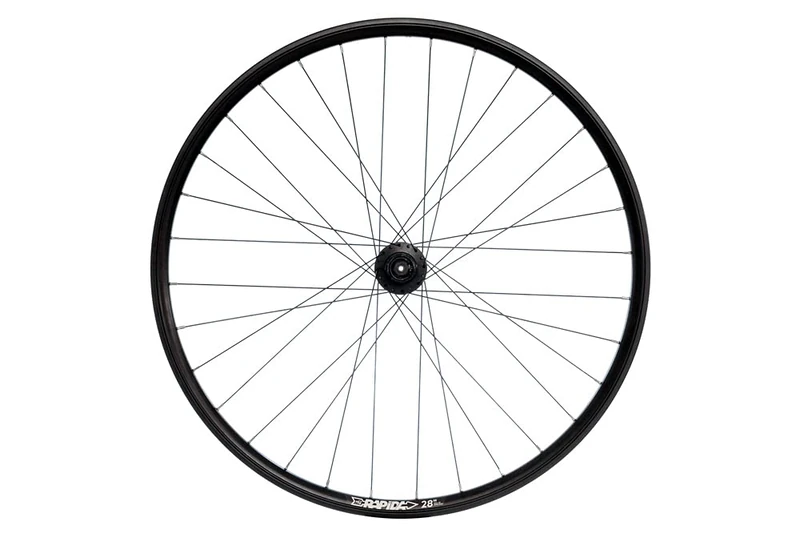 RAPIDA ATLAS 28" DISK-Rear 1375 g, 32H, W/O CNC, black, QUANDO KT-68R - black, QR