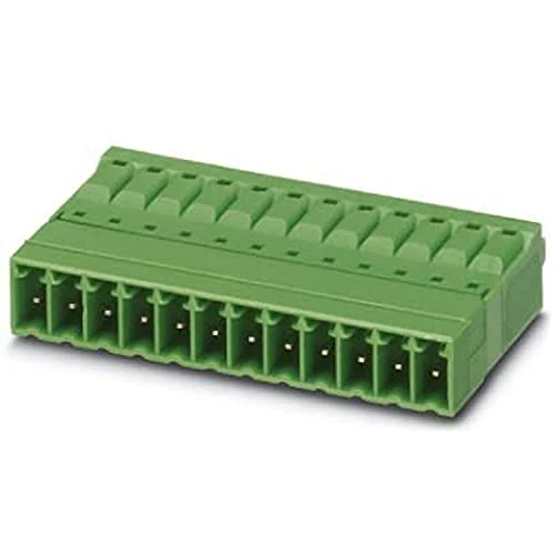 PHOENIX CONTACT IFMC 1.5/10-ST-3.5 Green Circuit Board Connectors, Nominal Cross Section 1.5mm², Number of Ports 10, IFMC 1.5/.-ST, Pitch 3.5mm, Pack of 50