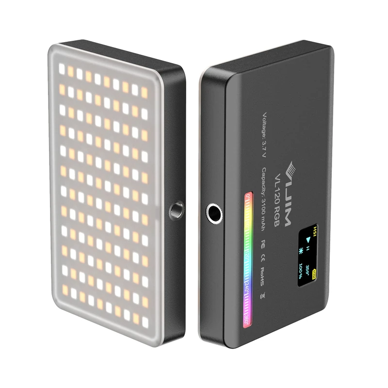 VIJIM VL120 RGB Multi Color LED Video Lamp - Image 1
