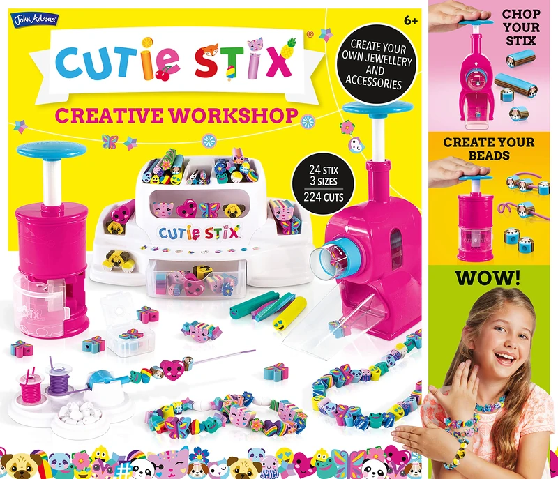 John Adams Cutie Stix Creative Workshop - Jewellery Making Kit