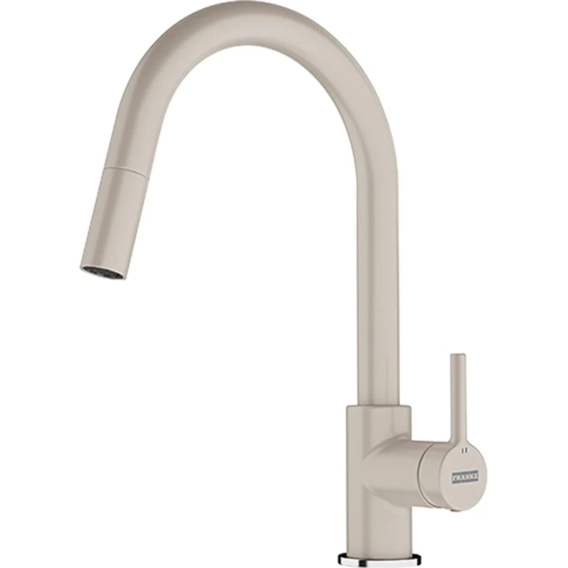 Tap for Kitchen Sink with Pull-Out spout from Franke Lina - Pull-Out - Nutty - 115.0626.082