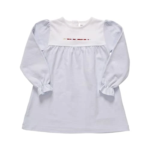 Eco by Naty Baby Girls' White Dress 86/92 Casual, 86