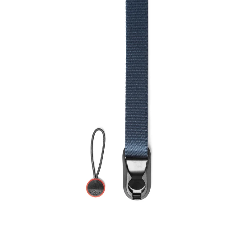 Peak Design Leash Camera Strap, Blue, Configurable as a Sling, Neck, Shoulder Strap or Safety Tether, Adjustable, Compact, Quick Release, Camera Straps for Photographers, 90 kg Capacity