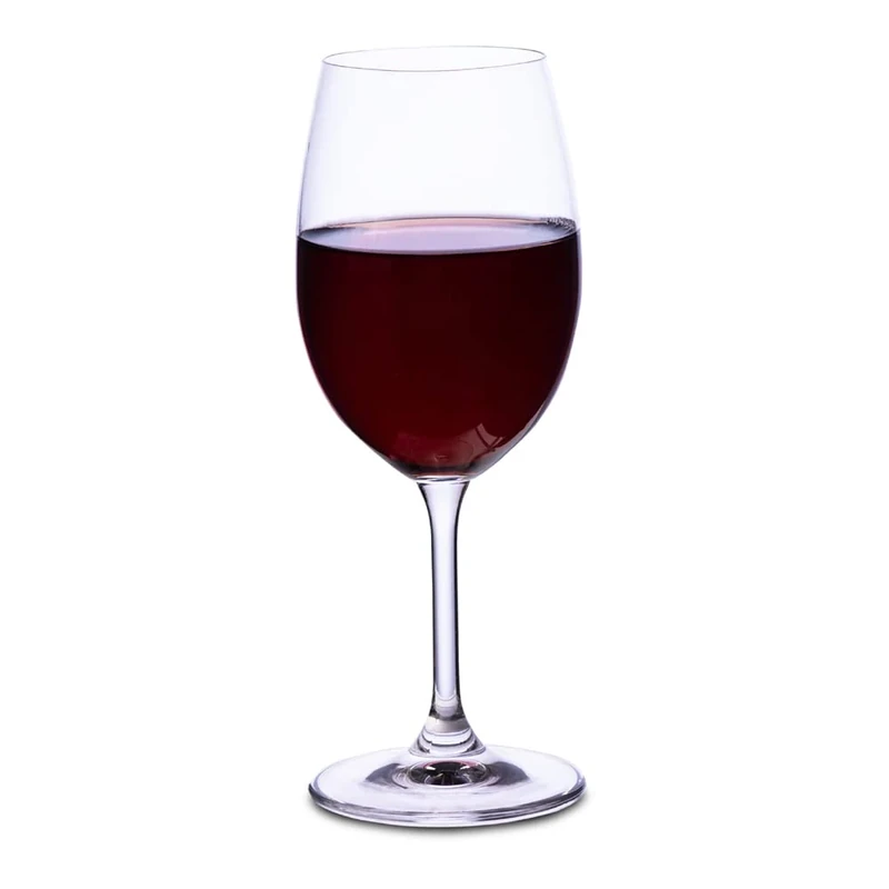 Genware 4S415-350 Sylvia Wine Glass, 12.3 oz Capacity, Pack of 48