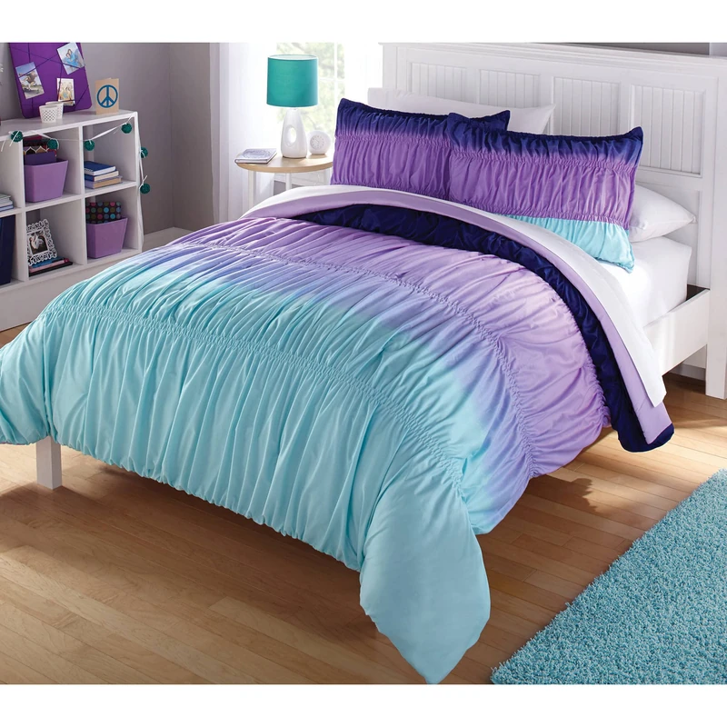 Heritage Kids Comforter Set, Polyester, Blue, Full - Image 1