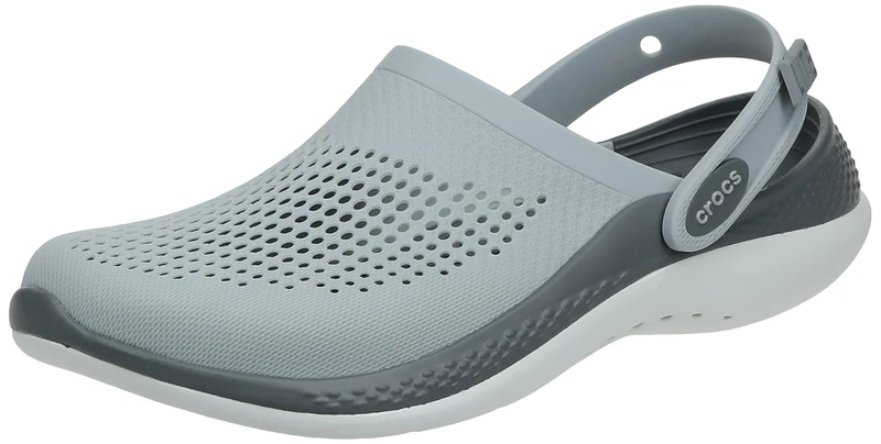 Crocs Unisex Literide 360 Clog, Light Grey Slate Grey, 12 UK Men 13 UK Women