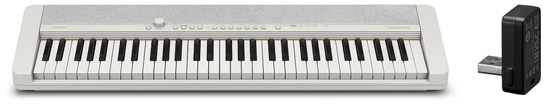 Casio CT-S1WE Casiotone Piano-Keyboard and additional Casio WU-BT10C5 Bluetooth Dongle