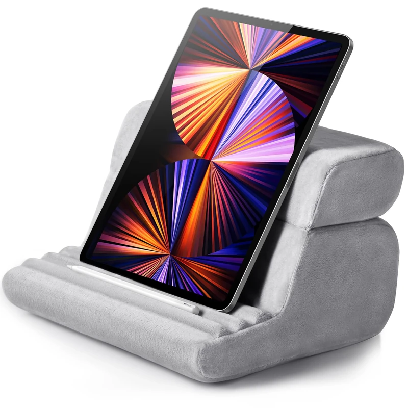 UGREEN Soft Foldable Tablet Pillow Stand - iPad, iPhone, Galaxy Tab
