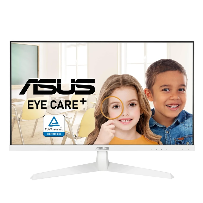 Asus VY249HE-W - LED monitor - 24" - 1920 x 1080 Full HD (1080p) @ 75 Hz - IPS - 250 cd/m² - 1000:1-1 ms - HDMI, VGA - white