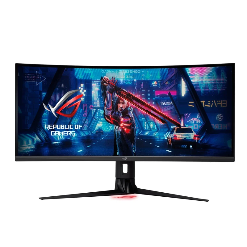 ASUS ROG Strix XG349C Ultrawide Gaming Monitor – 34 inch UWQHD (3440 x 1440), overclockable 180Hz (Above 144Hz), 1ms (GTG), Extreme Low Motion Blur Sync, 135% sRGB, G-Sync compatible, DisplayHDR 400