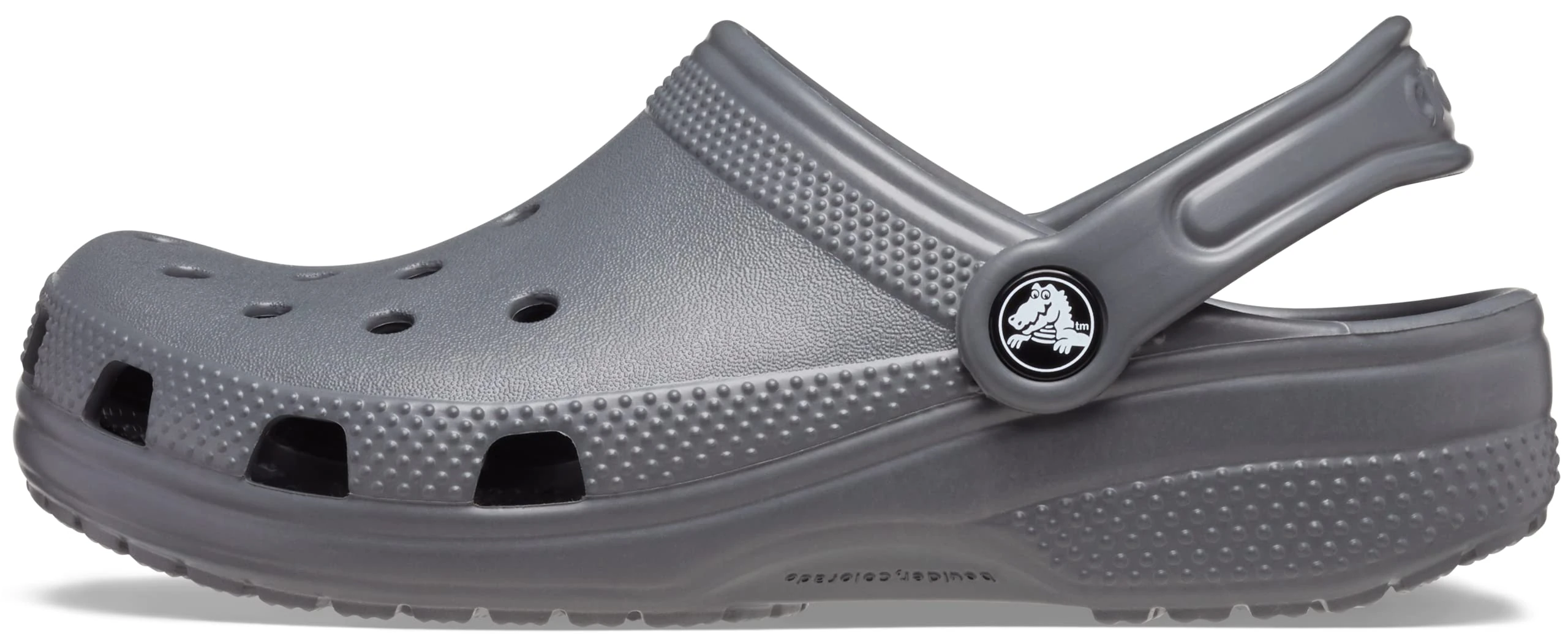 Crocs Unisex Kids Classic Clog K Clogs, Slate Grey, 1 UK Child