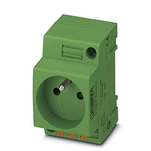PHOENIX CONTACT EO-E/PT/SH/GN Socket Type E Screw Terminal 74.880g Green Pack of 5