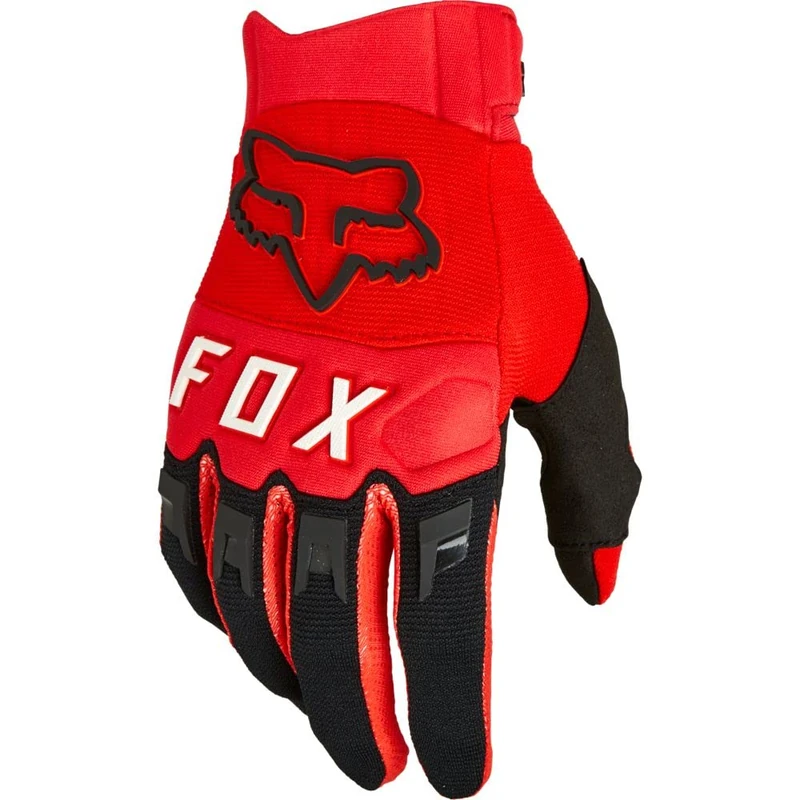 Dirtpaw Gloves Fluo Red S - Image 1