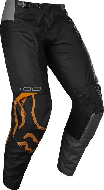 Fox Racing Kids' Youth 180 SKEW Motocross Trousers, Black/Gold, 22