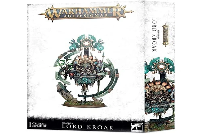 Games Workshop Warhammer AoS - Seraphon Lord Kroak, Black