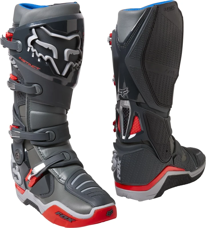 FOX Instinct Boot Grey/Red 11