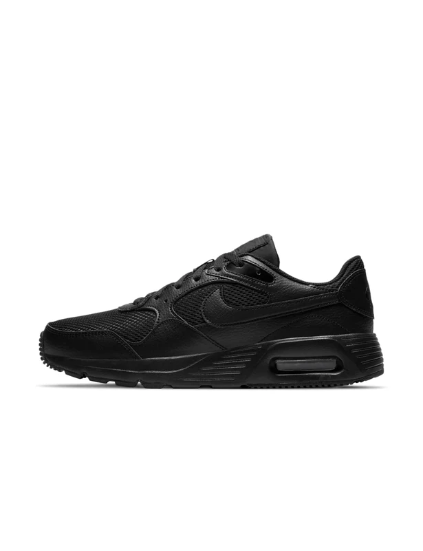 NIKE Boy's Air Max Sc Sneaker, Black, 6 UK