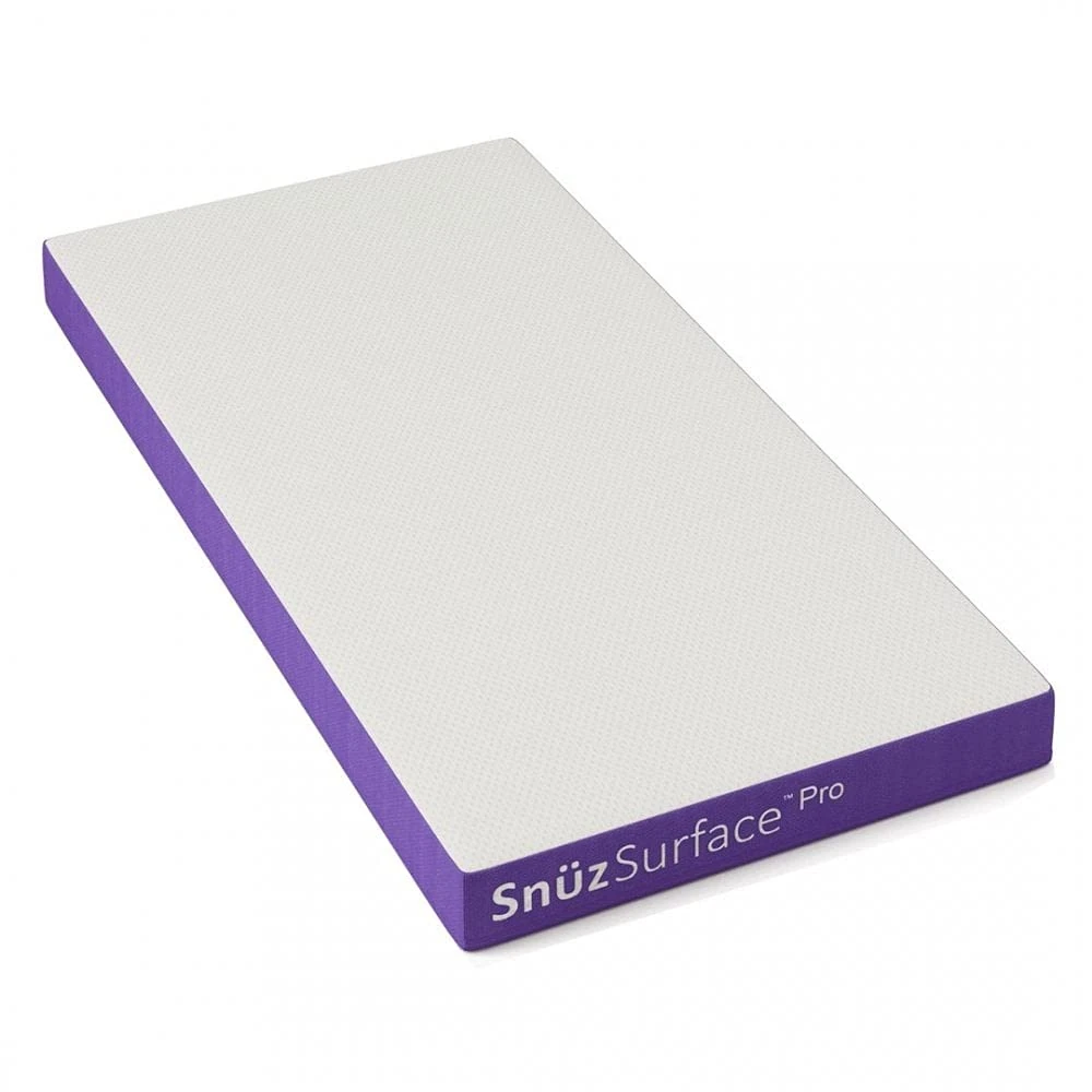 Snuz SnuzSurface Pro Adaptable Cot Mattress SnuzKot, Polyester, SnuzKot ,White,68x117cm