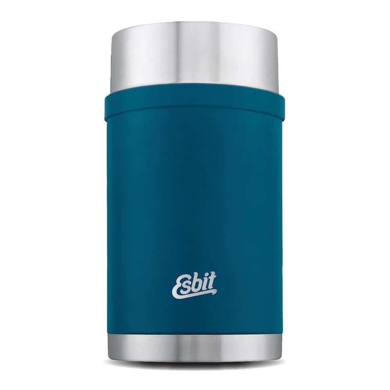 Esbit Sculptor Thermal Food Container 1000 ml in Polar Blue Stainless Steel for Hot and Cold Food