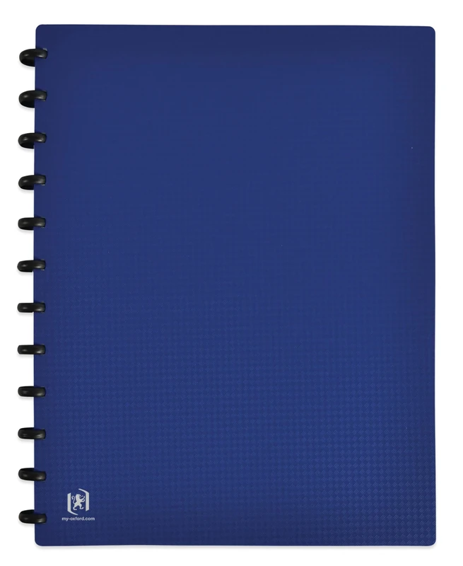 ELBA Variozip Memphis A4 Document Folder 60 Pockets / 30 Removable Pockets Polypropylene Cover Blue
