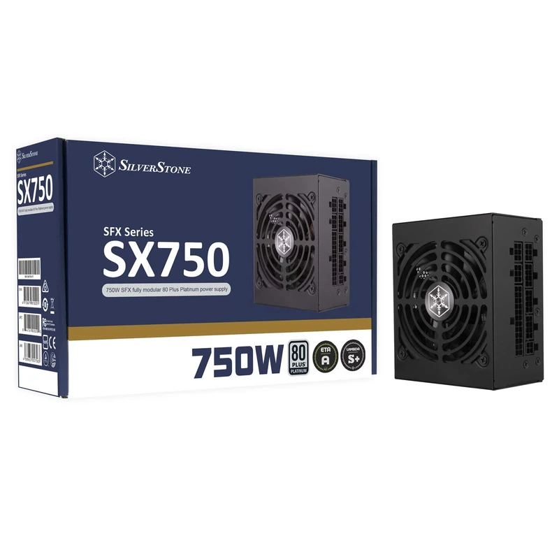 SilverStone SST-SX750-PT V.1.1 SFX Netzteil 80 PLUS Platinum, modular - 750 Watt