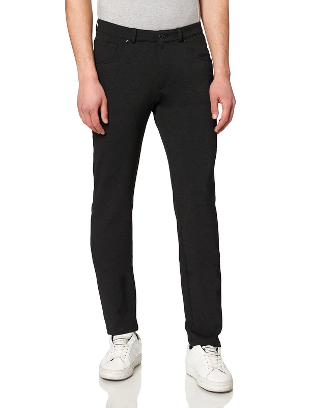 bugatti Men's 3156-16810 Slacks, Dunkelgrau, 4030 - Image 1