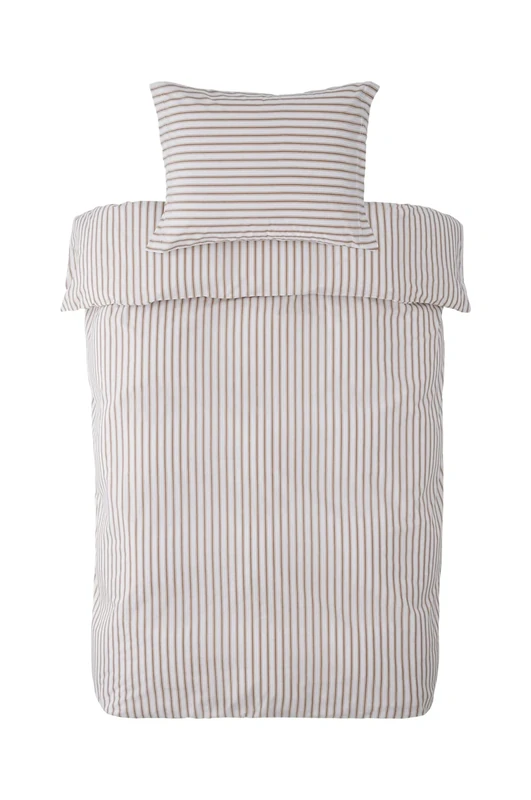 Ellos Home Organic Cotton Jersey Duvet Set Jonna 2 or 3 Pieces