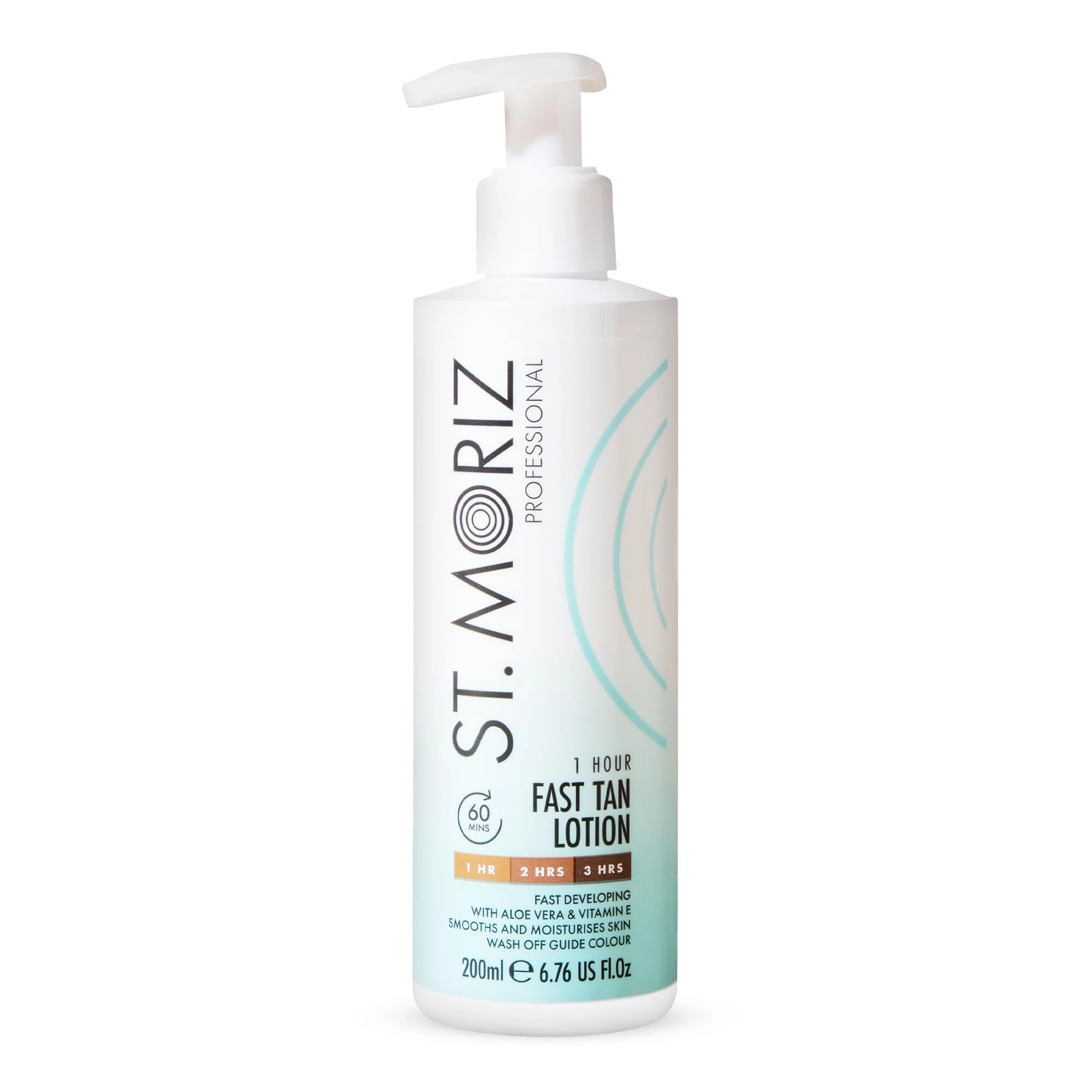St Moriz Professional Instant 1 Hour Fast Tan Lotion | With Aloe Vera & Vitamin E | Develops in 1-3 Hours | Express Vegan Fake Tan Body Lotion | Dermatologically Tested & Cruelty Free | 200ml