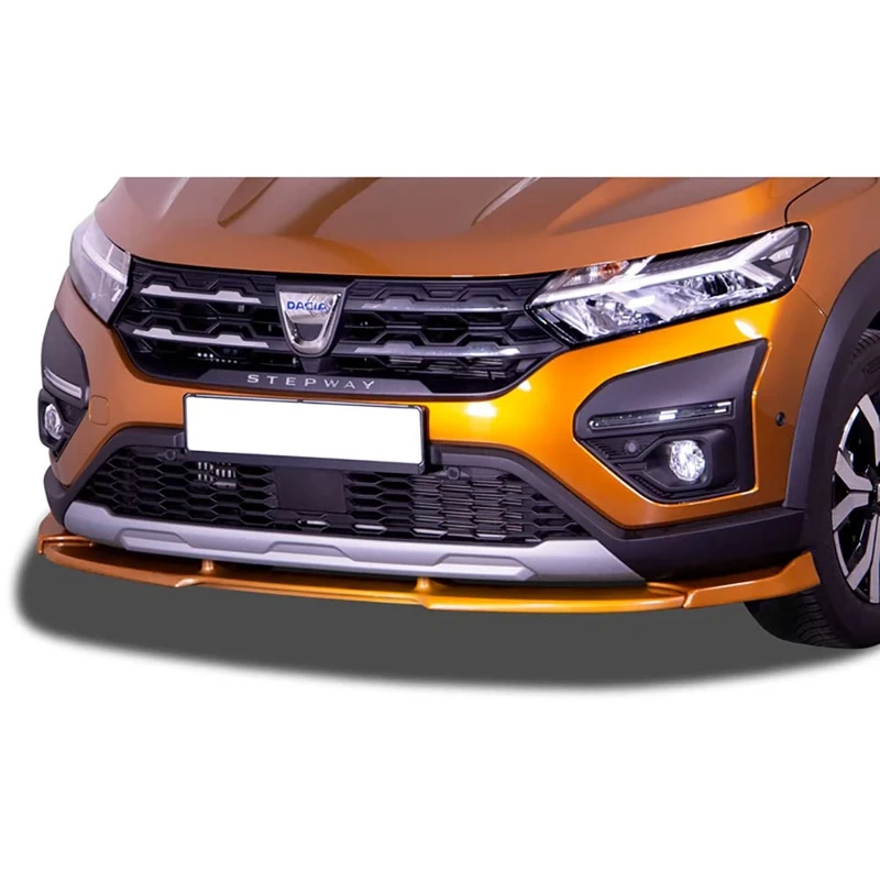 RDX Racedesign Front spoiler Vario-X compatible with Dacia Sandero Stepway III 2021- (PU)