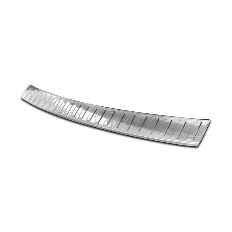 Avisa Stainless Steel Rear bumper protector compatible with Hyundai i10 III 5 doors 2019-2023 & FL 2023- 'Ribs' - Image 1