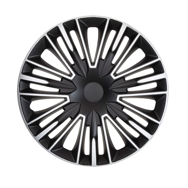 AutoStyle Set wheel covers Jerez 15-inch silver/black