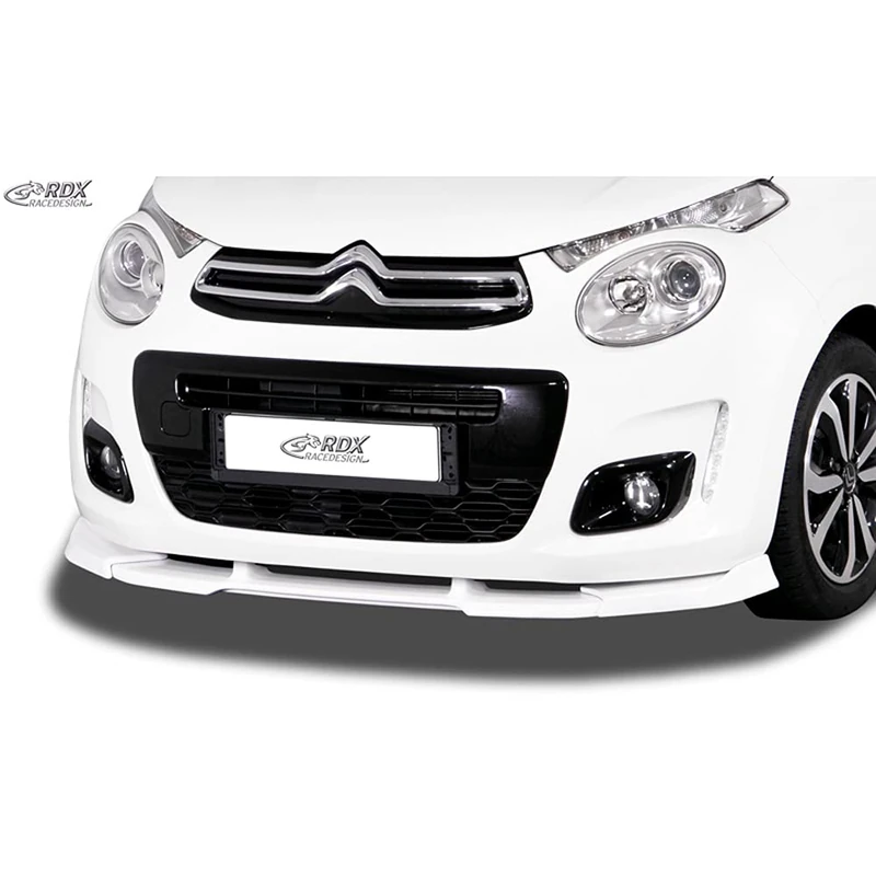 RDX Racedesign Front spoiler Vario-X compatible with Citroën C1 II 2014- (PU)