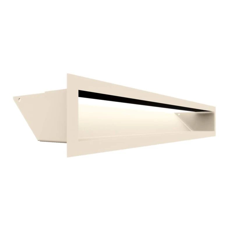 kratki LUFT/9/60/45S/K Fireplaces, Cream, 9 x 60 cm