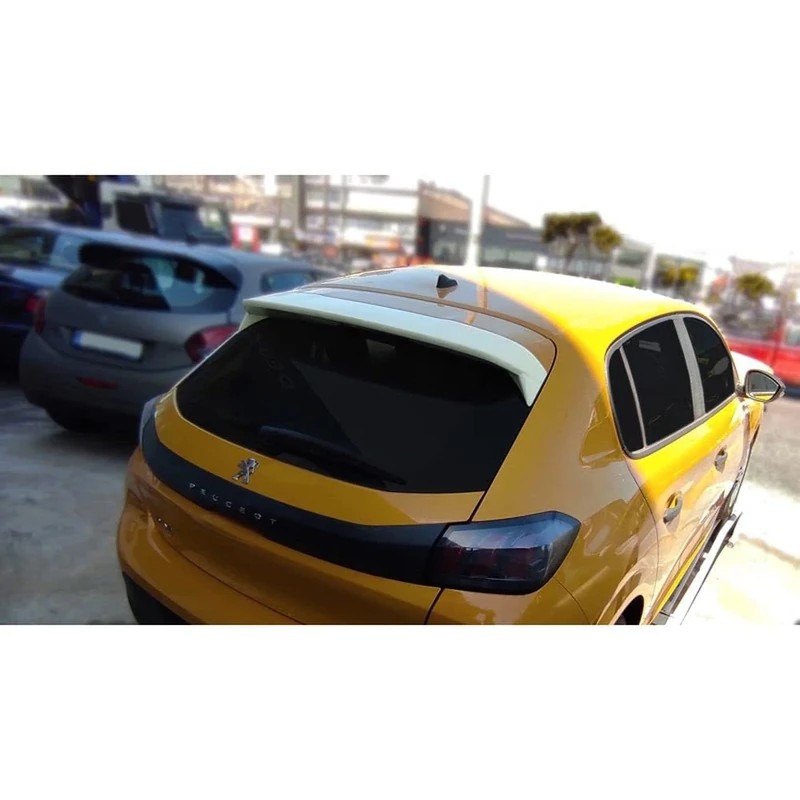 Motordrome Roof spoiler compatible with Peugeot 208 II HB 5-doors 2019- (excl. GT) (PU)