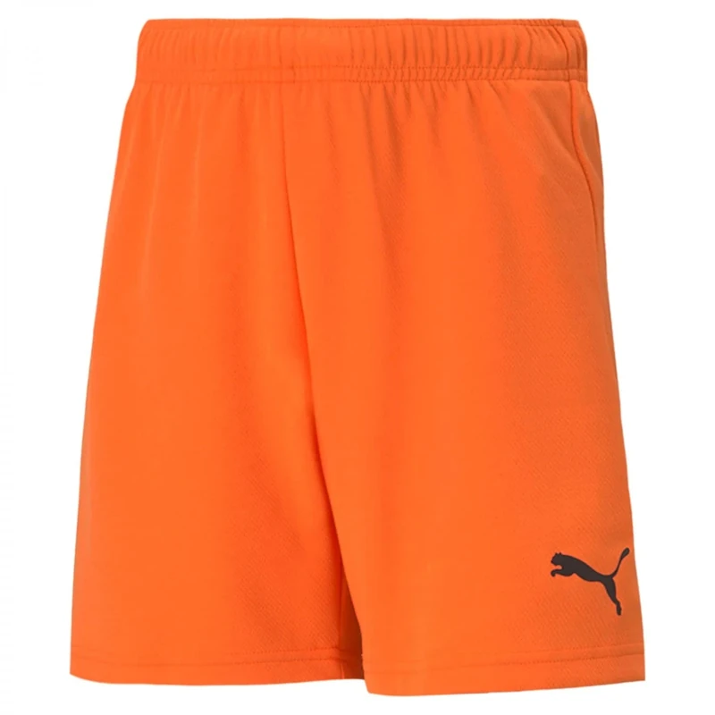 PUMA teamRISE Short Jr Shorts - dryCELL Wicking, Elastic Waist