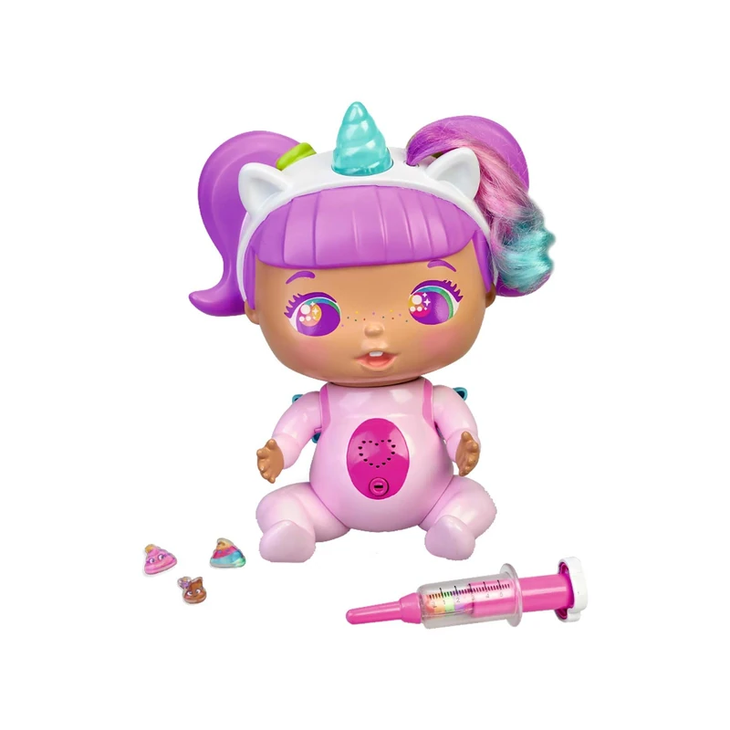 The Bellies From Bellyville Rainbow Rosie Large Interactive Doll