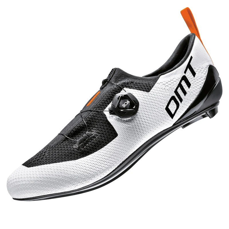 DMT KT1 Triathlon Cycling Shoes, White, 43 EU