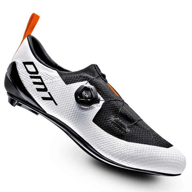 DMT KT1 Triathlon Cycling Shoes, White, 44 EU