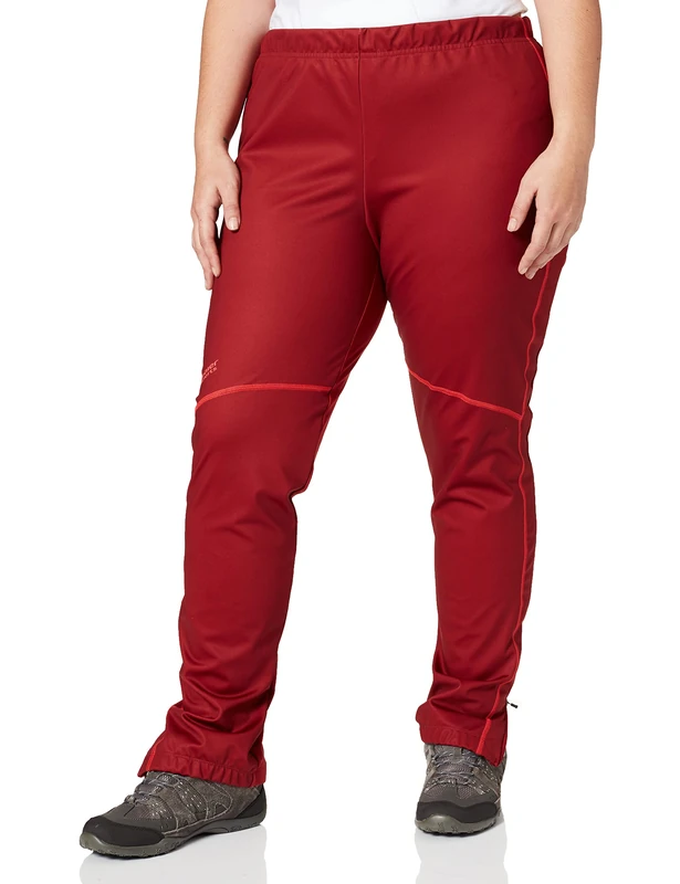 Maier Sports Women's TelfsCC Tight W, Sundriedtom/Coral, 36 (EU)