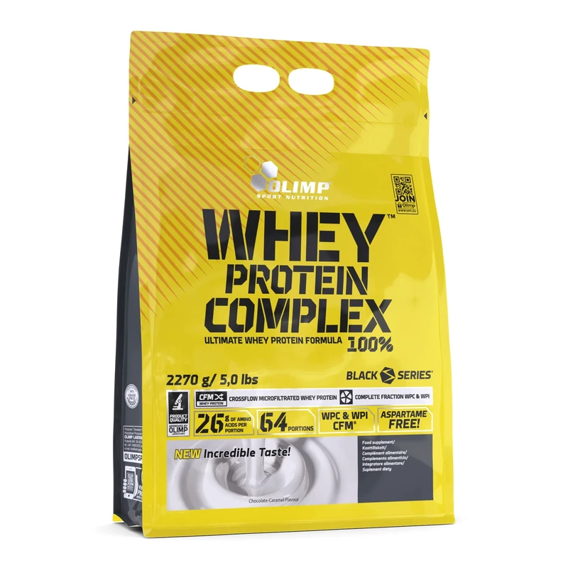 Olimp Whey Protein Complex 100% (2270 g) - Chocolate-Caramel