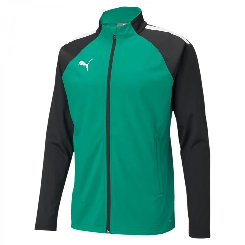 PUMA teamLIGA Men's Training Jacket Green Black Size XXL