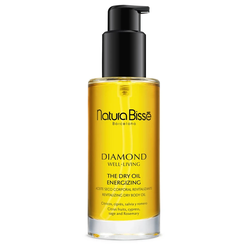 Natura Bissé Diamond Well-Living Dry Oil Energizing, Revitalizing Dry Body Oil, Energizes, Hydrates & Smooths, 3.5 Oz