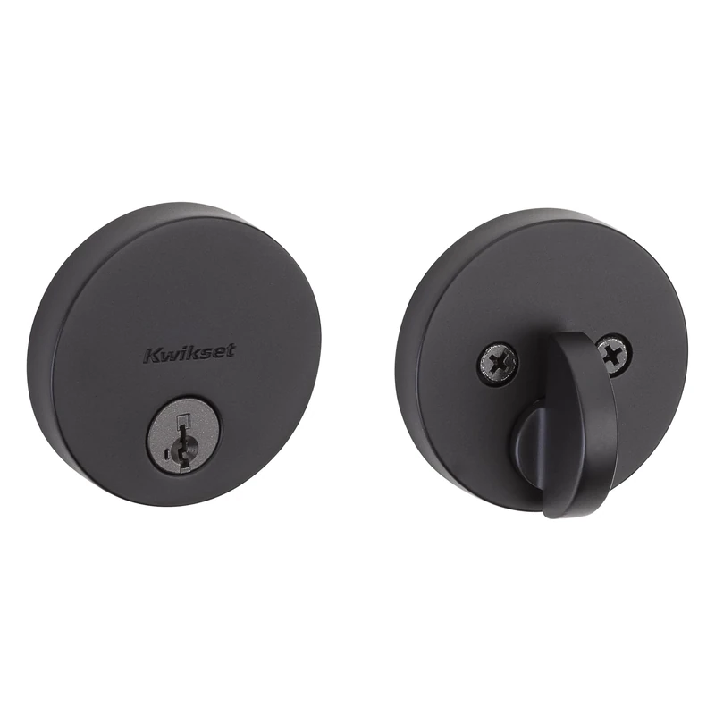 Kwikset 92580-026 Uptown deadbolt, Matte Black