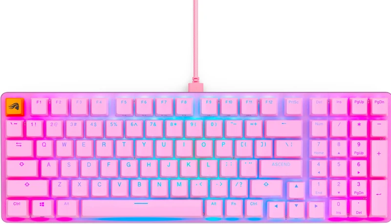 GLORIOUS GMMK 2 Full Size 96% Mechanical Gaming Keyboard Pink