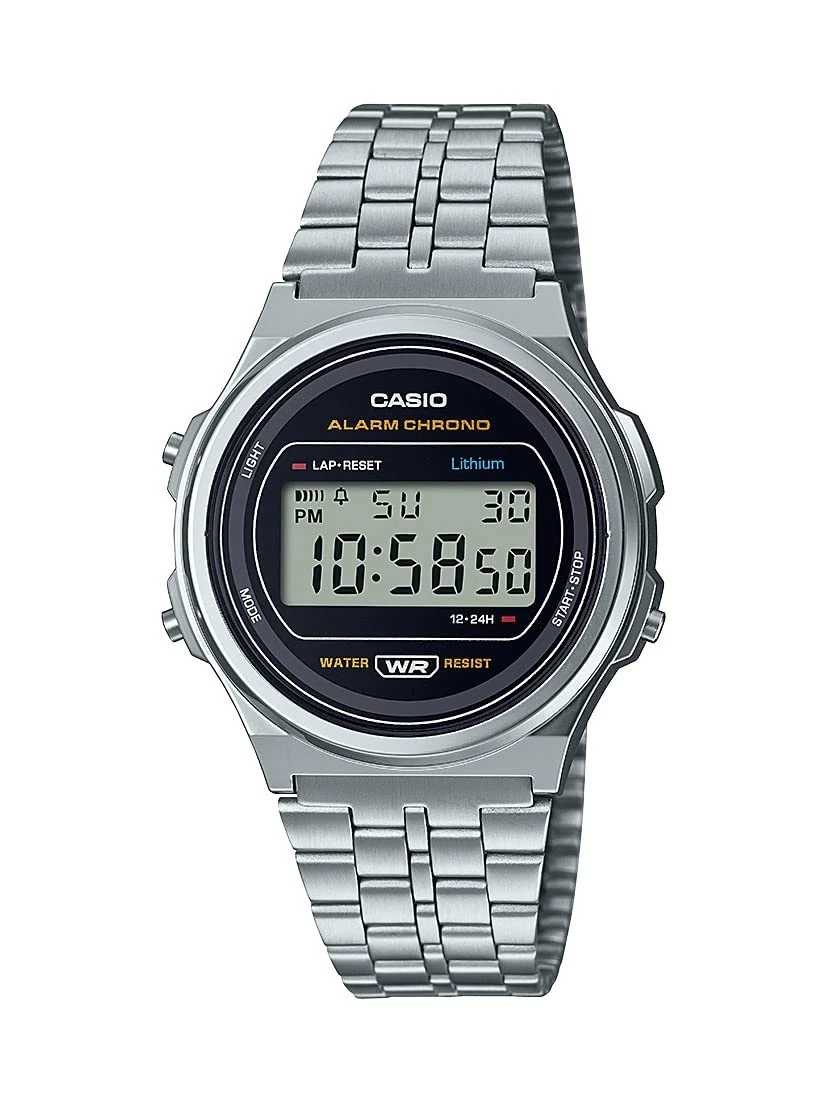Casio Casual Watch A171WE-1ACF, Silver, Casual