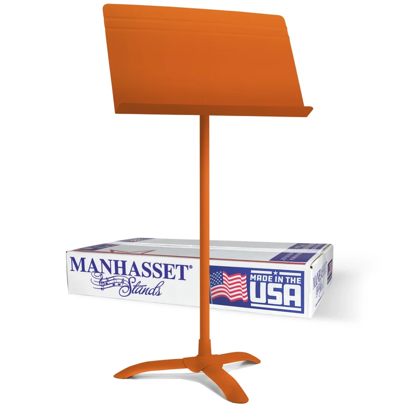 Manhasset Symphony Music Stand Matte Orange 4801-MOR